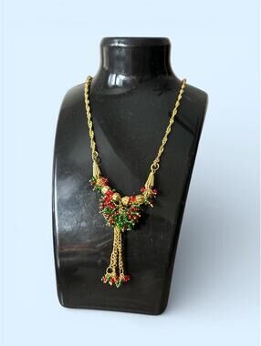 Vintage Shally Designs Necklace Earrings Set  NOS